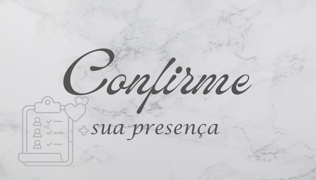 Confirmar presença